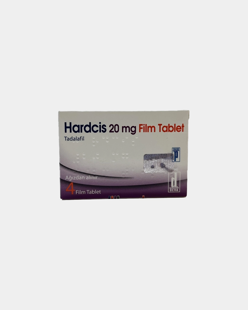 Hardcis 20 Mg 4 Tablet - 1 Kutu